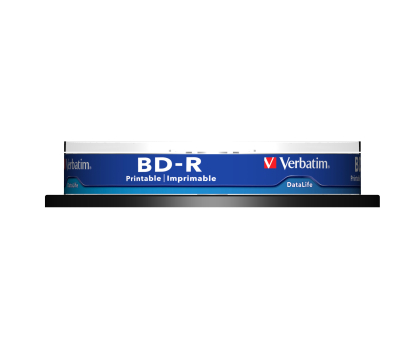 Płyta CD/DVD/Blu-Ray Verbatim 25GB X6 PRINTABLE DATALIFE (CAKE 10 szt )